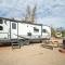 Moab RV Resort Glamping RV Setup OK33 - Moab