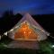 Campsite with Gypsy Vardo Bell Tent - Loré