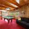 Classic AFrame - Fireplace - GameRoom - 2 Decks View