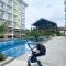 Fully equipped Studio unit near Mactan Airport with WIFI, Pool & Gym Access