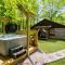 Modernized Log Cabin w Hot Tub Fire Pit & Views - Berkeley Springs