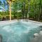 Modernized Log Cabin w Hot Tub Fire Pit & Views - Berkeley Springs