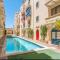 Amazing Gozo penthouse sea views, hot tub, pool, free AC