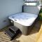 Inviting 3-Bed Lodge in Preston hot tub
