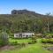 Private luxury in the mountains with running creek