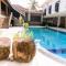 Romantic garden hotel
