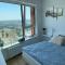 City view from 30. floor, parking price included