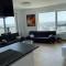 City view from 30. floor, parking price included