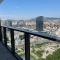 City view from 30. floor, parking price included