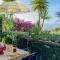 Ruhige Ferienwohnung in Sciacca mit Terrasse, Garten und Grill und Meerblick