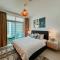 Oceanfront Escape: Stylish 1 BR in Beachfront - 迪拜