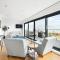 Beach side apartments in Pett Level near Rye in East Sussex