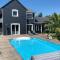 Villa de 5 chambres a Bretteville sur Ay a 400 m de la plage avec piscine privee jardin clos et wifi - Bretteville-sur-Ay
