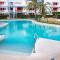Apartamento "Casa el Sargazo" en Vera Playa con Piscina, Solarium, Wifi y Parking Gratis