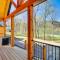 Riverfront Mountain View Cabin w/ Deck & Grill!