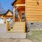 Riverfront Mountain View Cabin w/ Deck & Grill!