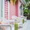 Waterfront Pink House with Private Dock & Pool