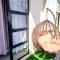 Artistic, modern one bedroom duplex apartment