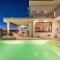 Luxury villa with pool, wellness and sea view
