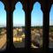 Blue House near Bagnoregio-overlooking the Umbrian Mountains and Tiber Valley