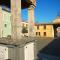 Blue House near Bagnoregio-overlooking the Umbrian Mountains and Tiber Valley