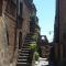 Blue House near Bagnoregio-overlooking the Umbrian Mountains and Tiber Valley