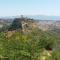 Blue House near Bagnoregio-overlooking the Umbrian Mountains and Tiber Valley