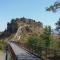 Blue House near Bagnoregio-overlooking the Umbrian Mountains and Tiber Valley