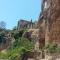 Blue House near Bagnoregio-overlooking the Umbrian Mountains and Tiber Valley