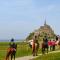 Windmill in Cherrueix near Mont Saint Michel