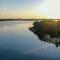 Domek z bala MAZURY, bezpośredni dostęp do jeziora, plaża, pomost