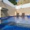 Geribá - piscina de vidro com hidromassagem - 12 pessoas