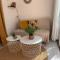 Bright studio with small terrace