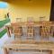 Yellow Cunucu-4 Bedrooms House