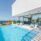 Luxury Villa Ourea heated pool