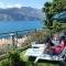 Gemütliche Ferienwohnung in Malcesine mit Terrasse, gemeinsamem Pool und Garten und Seeblick