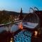 Das kleine Penthouse mit Kamin