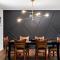 Elegant in Noir- Midcentury Modern Vibes