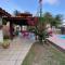 Casa à beira mar com piscina e estacionamento - Ilha de Itamaracá