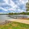 Lakefront Troutman Home with Private Dock and Slip! - Troutman