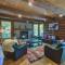 Spacious log cottage Resort access