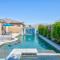 Joshua Tree Getaway with Pool, Spa, BBQ and Sleeps 12