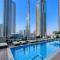 Spacious and Overlooking Burj & Fountains - Dubaj