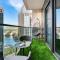 Spacious and Overlooking Burj & Fountains - Dubaj