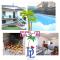 DesenzanoLoft Villa Palm Garda Beach, with garden, barbecue and pool