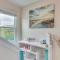 Walk to Surf City Beach Ocean-View Home with Decks!