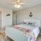 Walk to Surf City Beach Ocean-View Home with Decks!
