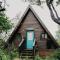 The Maverick: A-Frame w/ Hammock and Tree Top View