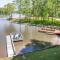 Milledgeville Home with Game Room and Private Dock! - Resseaus Crossroads