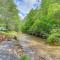 Mountaintown Creek Escape with Fire Pit and Luxe Deck - Ellijay